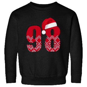 Discover 98 Years Old - Christmas Number Ninety Eight Sweatshirts