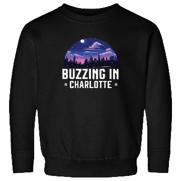 Discover Charlotte North Carolina USA America United States Sweatshirts