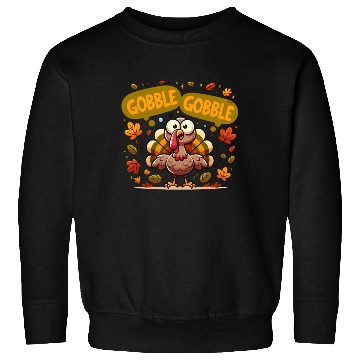 Discover Fun Turkey Gobble Gobble for a Joyful Thanksgiving Sweatshirts