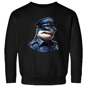 Discover Police shark Sweatshirts