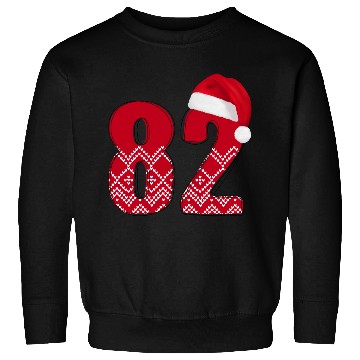 Discover Happy Birthday 82 Years Old - Number Eighty Two Sweatshirts