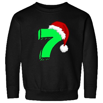 Discover 7th Birthday Gift - Number Seven Sweatshirts