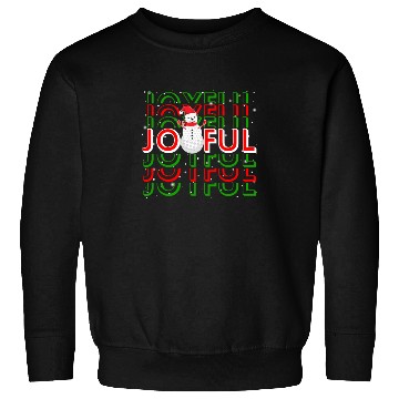 Discover Golf Christmas Snowman Joyful Golf Lover Sweatshirts
