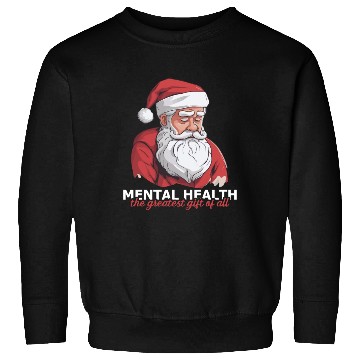Discover Mental Health Christmas Anti Christmas Holiday Sweatshirts
