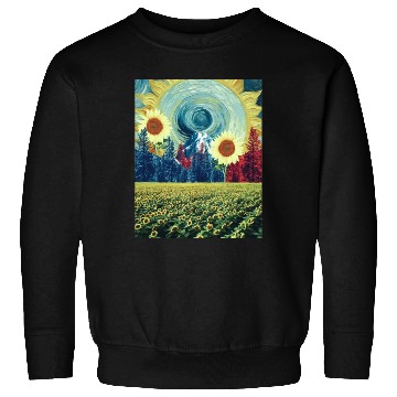Discover The Sunflower Field Sweatshirts