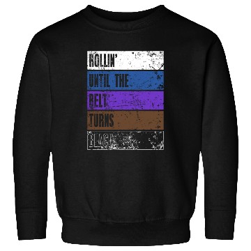 Discover Brazilian Jiu Jitsu belt color BJJ gift MMA Sweatshirts