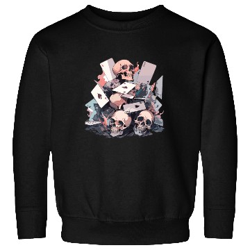 Discover Poker Poker Player Casino Card Card Game Poker Sweatshirts