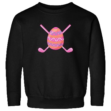 Discover Easter Outfits Golf Lover Women Girls Bunny Cute Sweatshirts