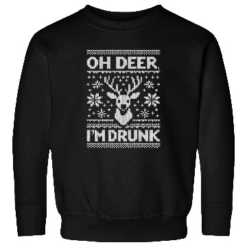 Discover Oh Deer I'm Drunk Sweatshirts