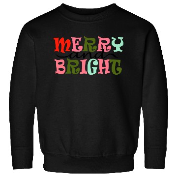 Discover Merry and Bright Christmas Sweatshirts