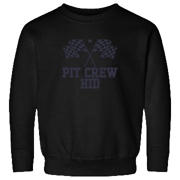 Discover Pit Crew Kid Racing Enthusiast Racer Birthday Gift Sweatshirts