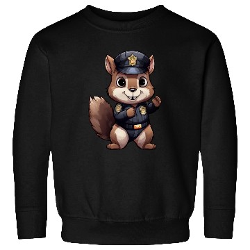 Discover Squirrel policeman Sweatshirts