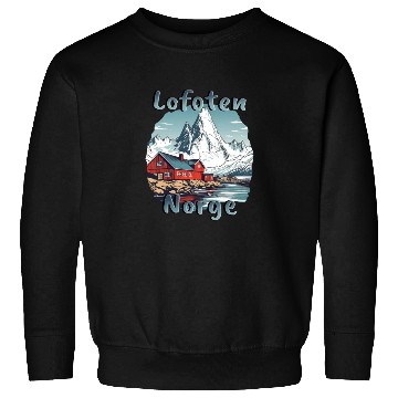 Discover Lofoten Norway Nature Paradise Sweatshirts