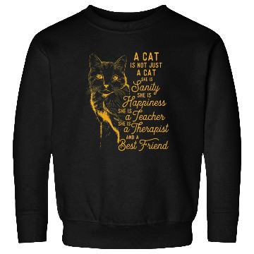 Discover A Cat Is Not Just A Cat Cat Lover Cute Kitten Sweatshirts