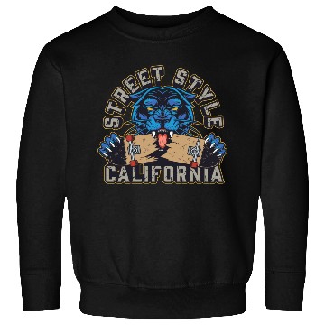 Discover Skateboarding Street Style California Sweatshirts