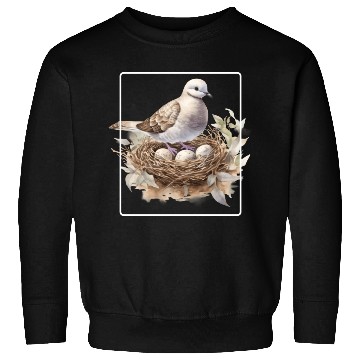 Discover Quail Bird With Eggs Sweatshirts