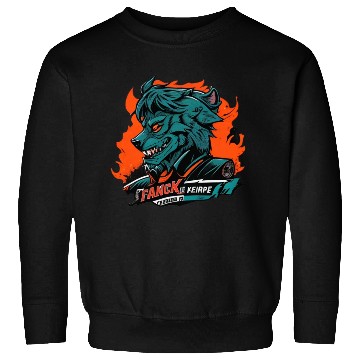 Discover green Werewolf style Sweatshirts