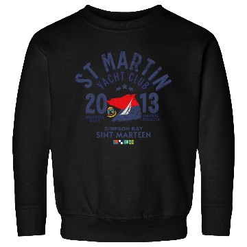 Discover St Martin Yacht club blc Copy Sweatshirts