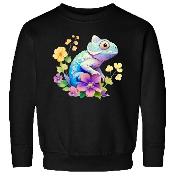 Discover Cute Chameleon for Lizard Pet Lover Sweatshirts