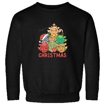 Discover Dragon Christmas Tree Merry Christmas Sweatshirts