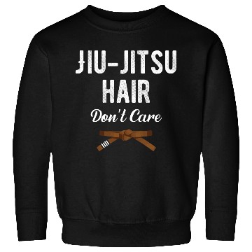 Discover Jiu Jitsu Hair Don't Care Judo Karate Boxing Sweatshirts