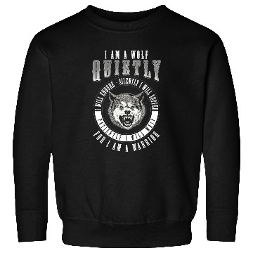 Discover Wolves Forest Wilderness Predator Sweatshirts