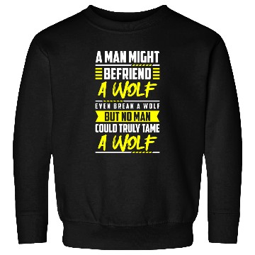 Discover Wolf Mysticism Full Moon Sweatshirts