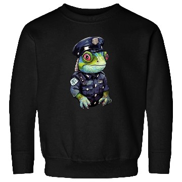 Discover Chameleon policewoman Sweatshirts