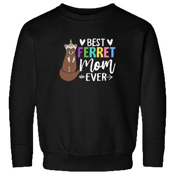 Discover Female Ferret Lover Sweatshirts