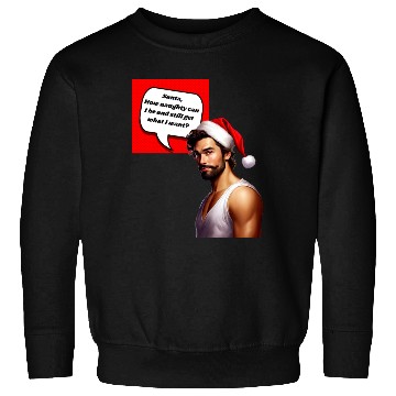 Discover Christmas Nice Cute and Handsome Man Sweatshirts