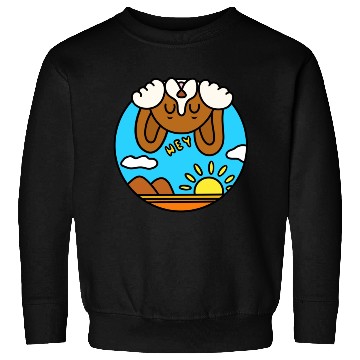 Discover Funny playful cartoon beagle Sweatshirts
