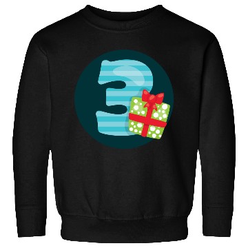 Discover Third Birthday Party - Age Number 3 - Tree Sweatshirts