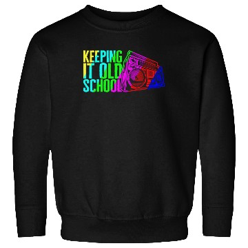 Discover Music Sweatshirts, Keeping It Old School Stereo Retro