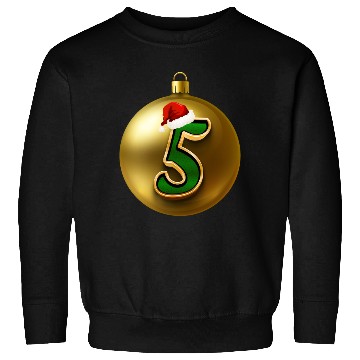 Discover 5th Christmas Anniversary - Five Years Old Sweatshirts