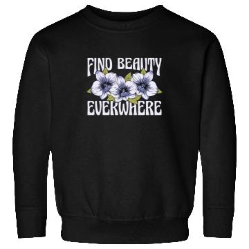 Discover Orchids Find Beauty Everywhere Loves Orchid Flower Sweatshirts