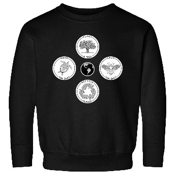Discover Earth Day Save The Planet Sweatshirts