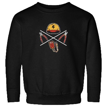 Discover Wiremen Powerline Technician Lineworker Worker Sweatshirts