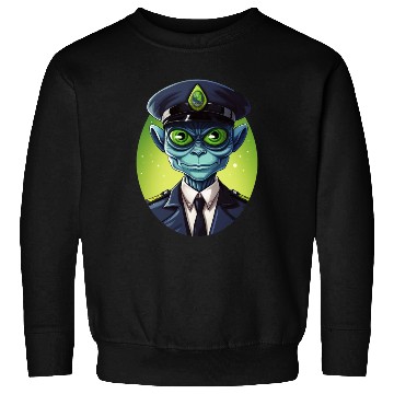 Discover Alien policeman Sweatshirts
