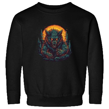 Discover A mythical creature Werewolf Sweatshirts