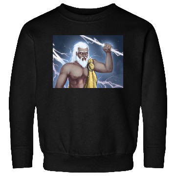Discover A Titan holding a lightning bolt Sweatshirts