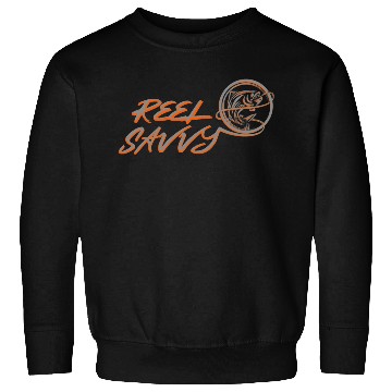 Discover REEL SAVVY ORANGE/GRY Sweatshirts