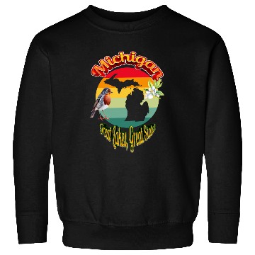 Discover Michigan: Great Lakes, Great State! Sweatshirts