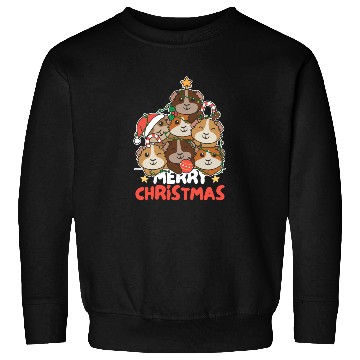 Discover Guinea Pig Christmas Tree Merry Christmas Sweatshirts