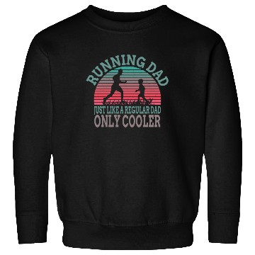 Discover Funny Running For Men Dad Marathon Runner Coach Sweatshirts