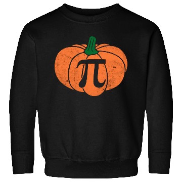 Discover Distressed Pumpkin Pi Math Teacher Haloween Sweatshirts