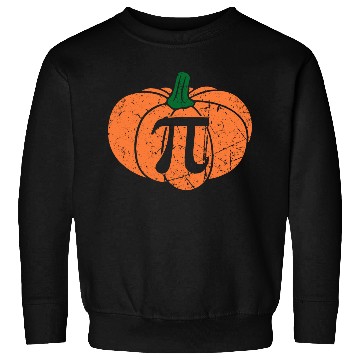 Discover Distressed Pumpkin Pi Math Teacher Haloween Sweatshirts