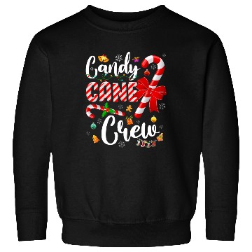 Discover Christmas Candy Cane Lights Xmas Matching Family Sweatshirts
