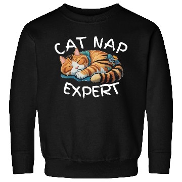 Discover Cat Nap Expert Sweatshirts