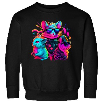 Discover Pocket-Sized Joy: Hamster Haven Sweatshirts