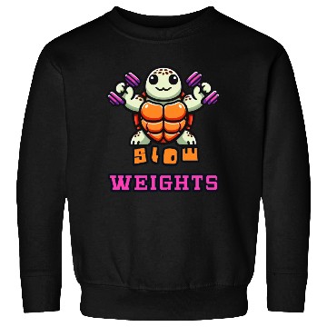 Discover Slow weights gym turtle workouts Sweatshirts